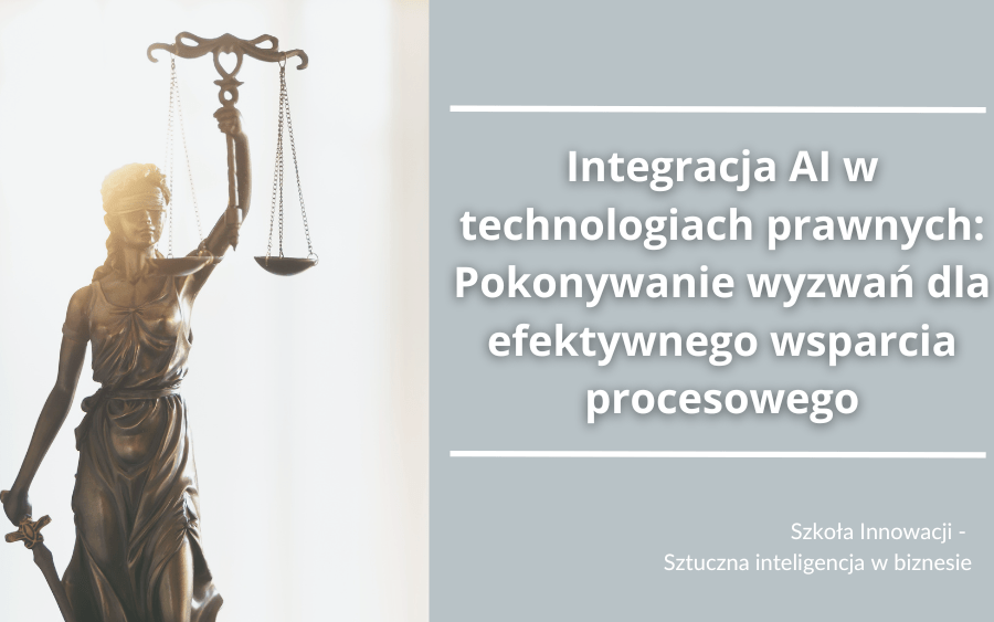 Integracja AI w technologiach prawnych: Pokonywanie wyzwań dla efektywnego wsparcia procesowego
